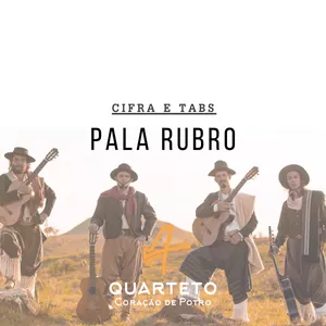 Imagem de capa para o Ebook Pala Rubro cifra e tab. completa