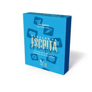 Imagem de capa para o Ebook Baralho de Escrita Criativa - Versão Digital