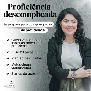 Imagem de capa para o Curso online Proficiência Descomplicada 1