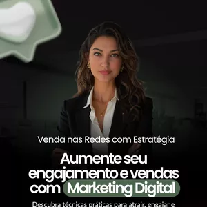 Imagem de capa para o Ebook Aumente seu Engajamento e Vendas com Marketing Digital