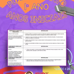 Curso I ANO - AULAS COM PLANEJAMENTO COMPLETO E ALINHADO A BNCC