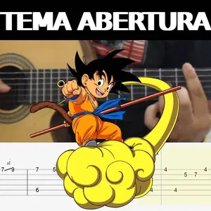 Imagem de capa para o Curso online DRAGON BALL GT ABERTURA - FINGERSTYLE TAB