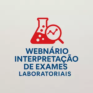 Imagem de capa para o Curso online Replay - Webnário Exames laboratoriais