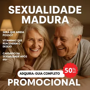 Imagem de capa para o Ebook Guia de Sexualidade Madura – 3 eBooks (Desejo, Vitaminas e Receitas)