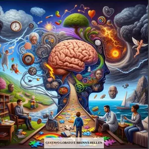 Imagem de capa para o Ebook TDAH - Desvendando Mentes Inquietas 