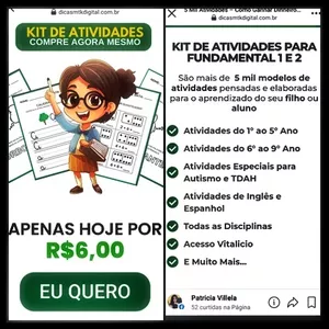 Imagem de capa para o Ebook + de 5000 Atividades para as Crianças