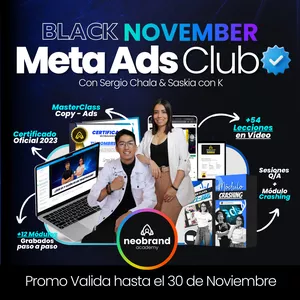 Imagen de portada para Curso online Meta Ads Club