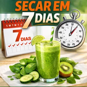 Imagem de capa para o Ebook Desafio 7 Dias Detox: Comece a Emagrecer Hoje