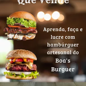 Imagem de capa para o Ebook Hambúrguer que vende