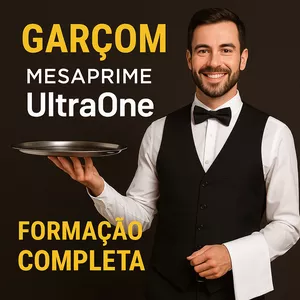 Garçom MesaPrime UltraOne – Formação Completa 