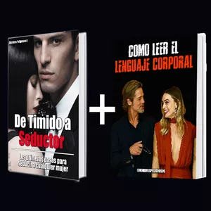 Imagen de portada para Ebook Tímido a Seductor + Lenguaje Corporal - EBOOK