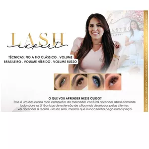 Curso Curso de cílios 4 em 1 Lash Expert 