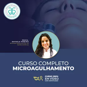 Imagem de capa para o Curso online Curso de Microagulhamento Completo