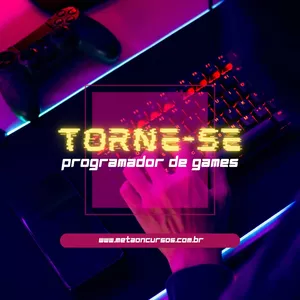 Imagem de capa para o Curso online Programador de Games
