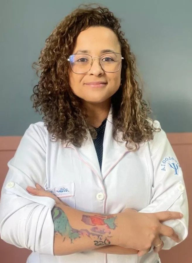 Psicóloga Aline Amaral
