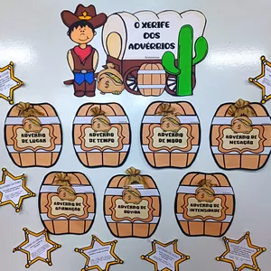 Imagem de capa para o Ebook Xerife dos advérbios 