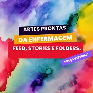Imagem de capa para o Curso online Enfermagem - Feed e stories autênticos!