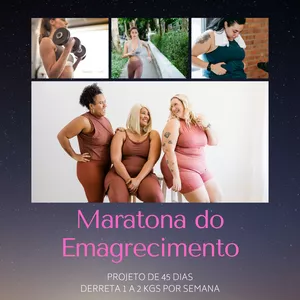 Imagem de capa para o Curso online Maratona do Emagrecimento 