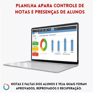 Imagem de capa para o Curso online Planilha para controle de notas e presenças de aluno