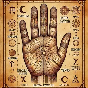 Imagem de capa para o Curso online Leitura de Mãos Védica