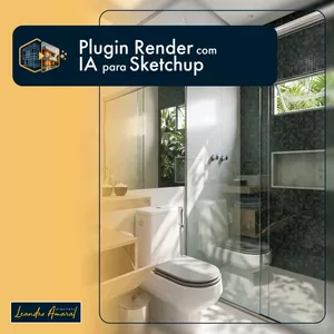 Imagem do curso Plugin Render com IA para SketchUp + Presentes