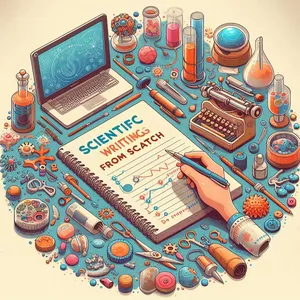 Imagem de capa para o Ebook Escrita Científica do Zero: Domine Projetos e Artigos com Sucesso