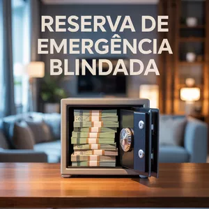 Imagem de capa para o Ebook Reserva de Emergência: Junte R$ 5.000 em 6 Meses