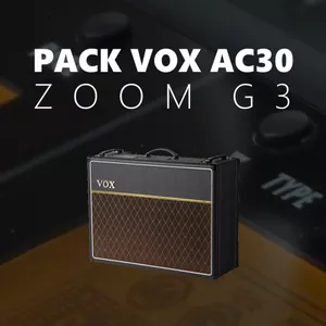 Imagem de capa para o Ebook Pack Vox AC30 - Zoom G3 | G3X
