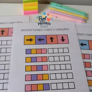 Imagem de capa para o Ebook Decodificando cores e direções