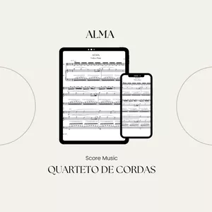 Imagem de capa para o Ebook ALMA - Quarteto de Cordas