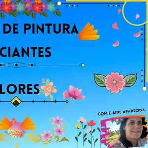 Imagem de capa para o Curso online Curso de Pintura em Tecido para INICIANTES
