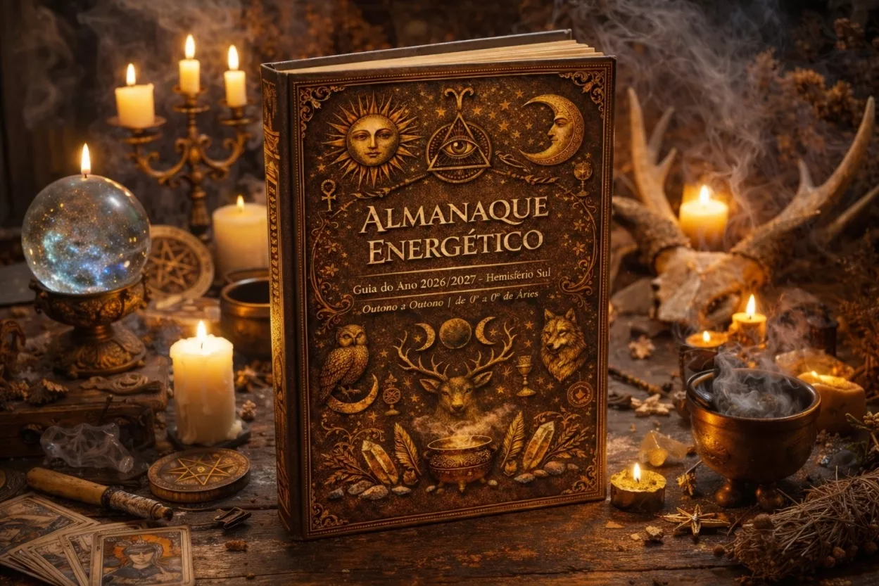 Arte conceitual do Almanaque Energético