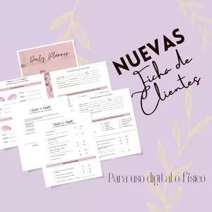 Imagen de portada para Ebook Ficha de Cliente para Lashista