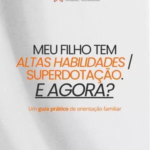 Imagem de capa para o Ebook Meu filho tem Altas Habilidades, e agora?