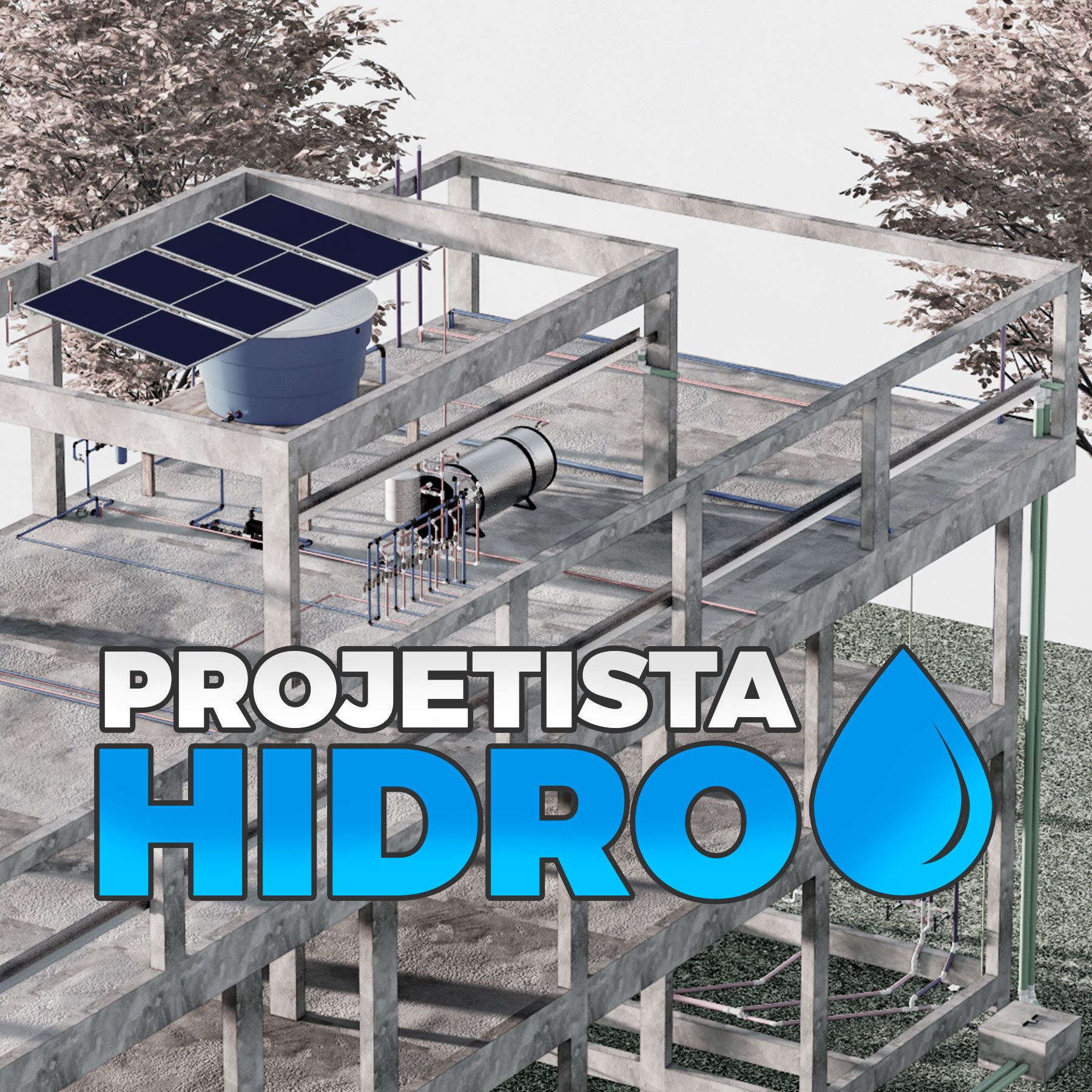 Curso Projetista Hidro - Treinamento completo do básico ao domínio absoluto em projetos hidrossanitário alto padrão em BIM