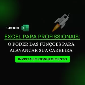 Imagem de capa para o Ebook Excel para Profissionais: O Poder das Funções para Alavancar sua Carreira