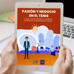 Imagen de portada para Curso online Pasión y Negocio en el Tenis: Cómo Transformar tu Carrera de Profesor a Emprendedor Exitoso