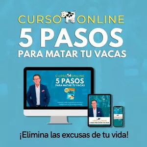 Imagen de portada para Curso online Curso: "5 pasos para matar tus vacas".