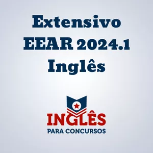 Imagem de capa para o Curso online Curso de Inglês Extensivo EEAR 2024.1