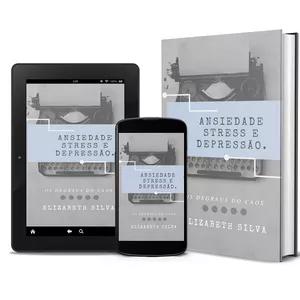 Imagem de capa para o Ebook ANSIEDADE STRESS E DEPRESSÃO. Os degraus do Caos