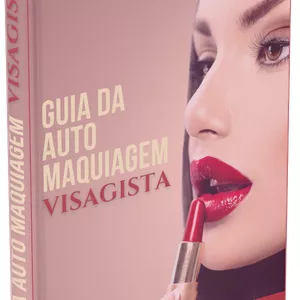 Imagem de capa para o Ebook Guia de Automaquiagem Visagista