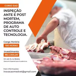 Imagem de capa para o Curso online Inspeção Ante e Post Mortem