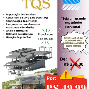 Imagem de capa para o Ebook Curso Completo de TQS - E-book 
