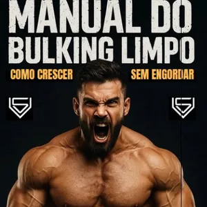 Imagem de capa para o Ebook MANUAL DO BULKING LIMPO