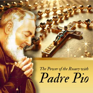 Cover image for Ebook The Power of the Rosary with Padre Pio: Miracles, Protection, and Blessings for Your Life