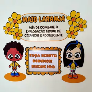 Imagem de capa para o Ebook Painel Maio Laranja