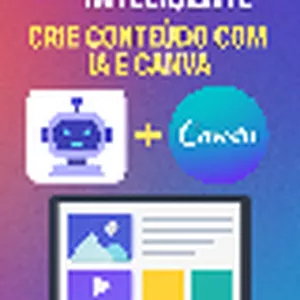 Imagem de capa para o Curso online INSTAGRAM INTELIGENT- CRIE CONTEUDO COM IA E CANVA
