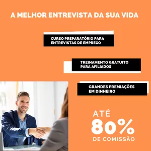 Imagem de Curso preparatório para entrevistas de emprego criado por E.D educação digital na hotmart
