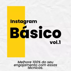 Imagem de capa para o Ebook Instagram Vol. 1
