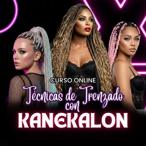 Imagen de portada para Curso online Técnicas de Trenzado con Kanekalon 